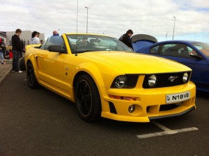 Mustang Convertible Northern Ireland Larne Car Show