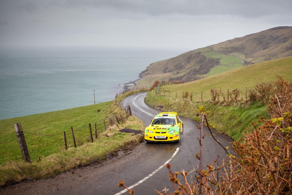 Ollie Mellors on The Glens in his Proton Satria