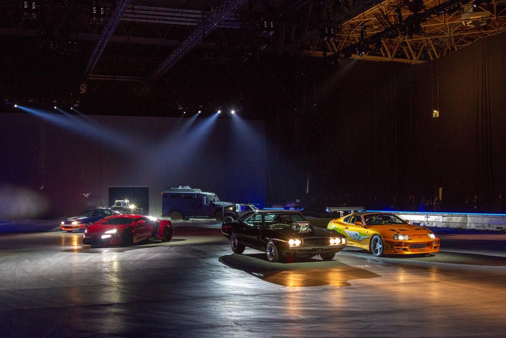 The set and the cars that can be seen performing mind-blowing stunts during the show which is set to roll into Belfast's SSE Arena in May 2018