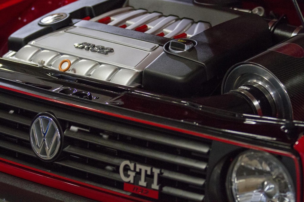 At a glance this VW Golf MKII GTi was nothing short of immaculate, then i noticed the 3.2L V6 engine transplant...