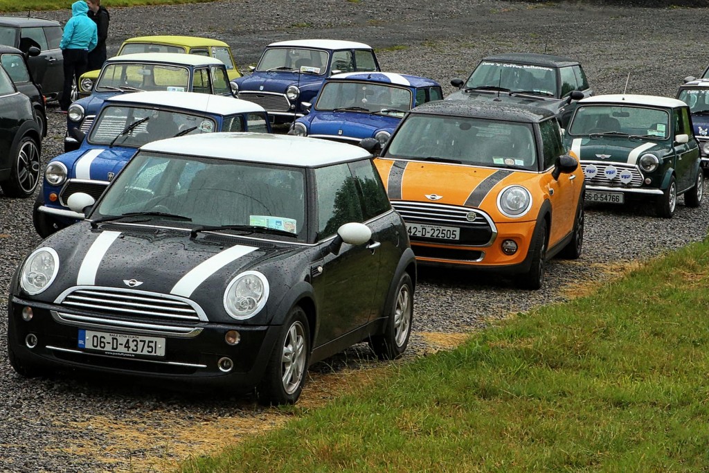 Mini owners were welcome to join...