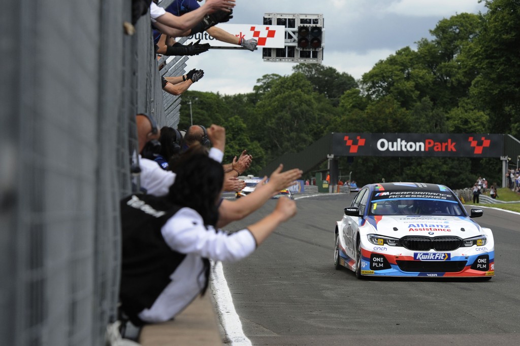 It was another BMW win-double in races one and two, with Turkington taking victory in both