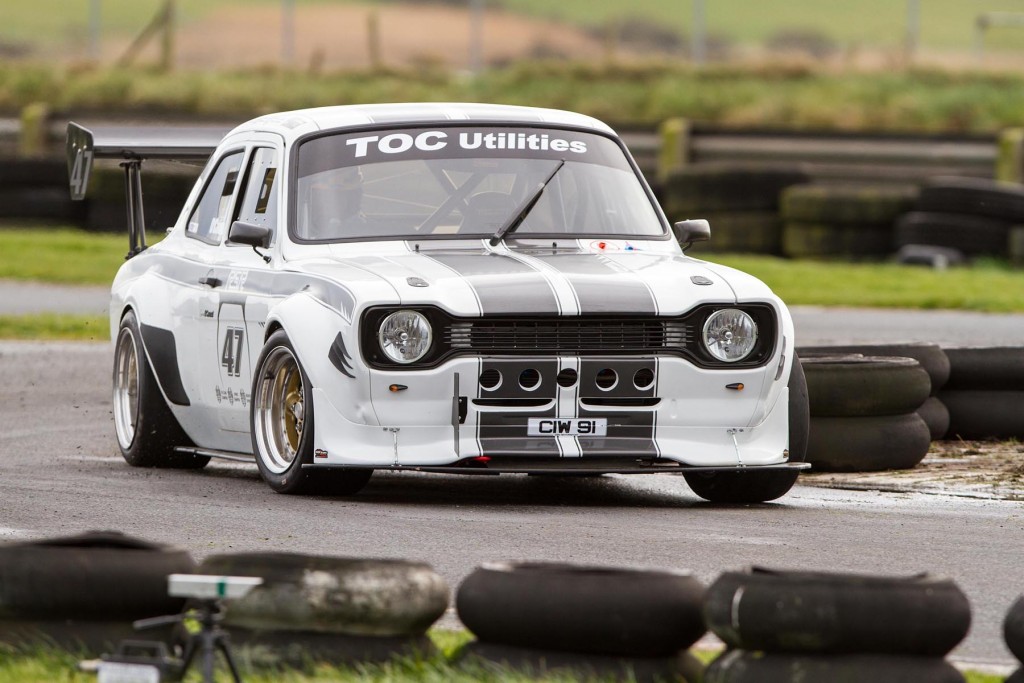 Fastest Saloon driver in this year's SW Adair Tyres Northern Ireland Sprint Championship, Gerard O'Connell, in his RSR Ford Escort MkI | Photo: GRAHAM BAALHAM-CURRY