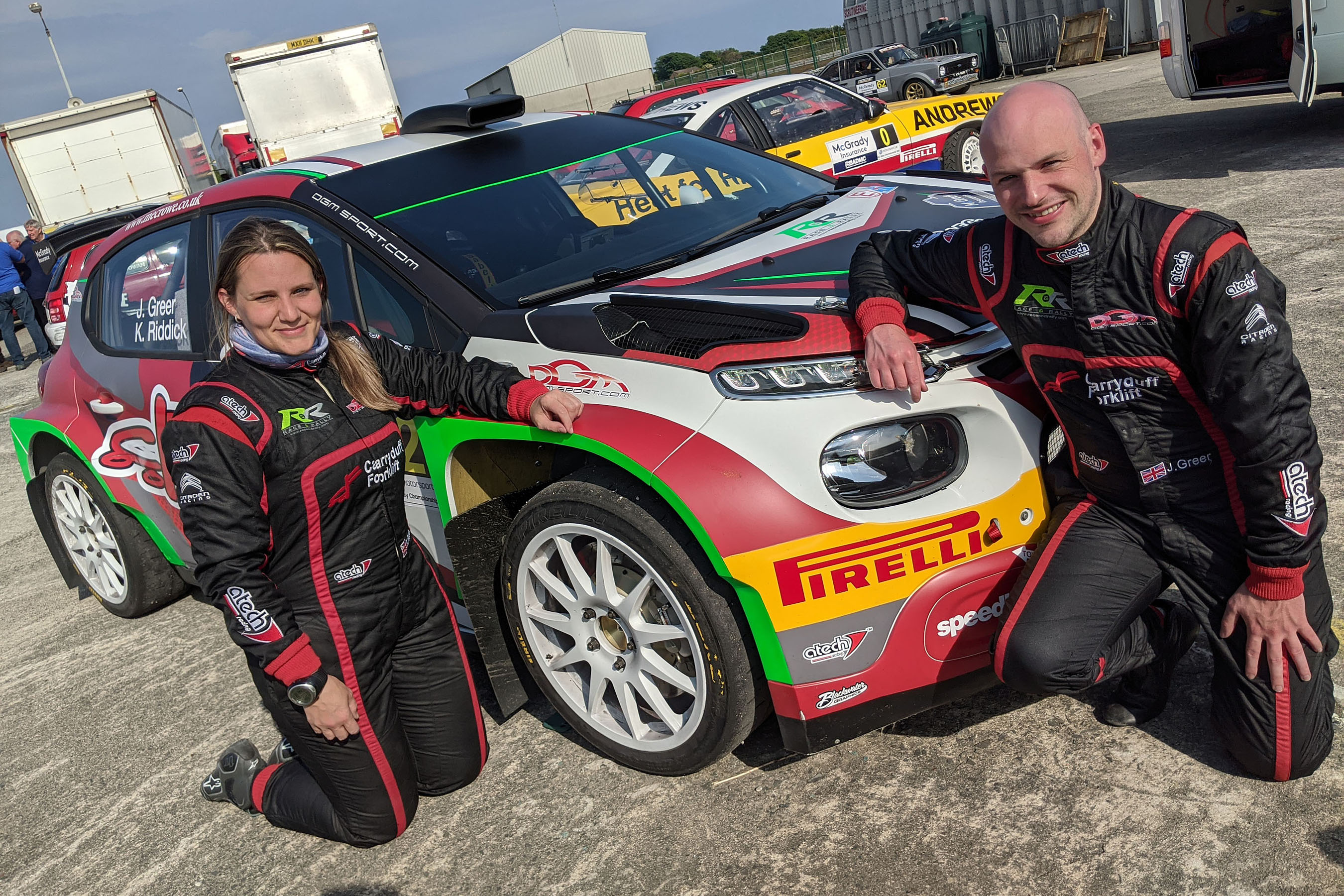 GREER CLAIMS VICTORY ON RALLYING'S SUCCESSFUL RETURN TO NORTHERN ...